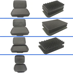 Tools Storage Bag DIY Foam Camera Lens Shockproof Box Travel Tool Box Outdoor EVA Zipper Fishing Case Electric Accessories