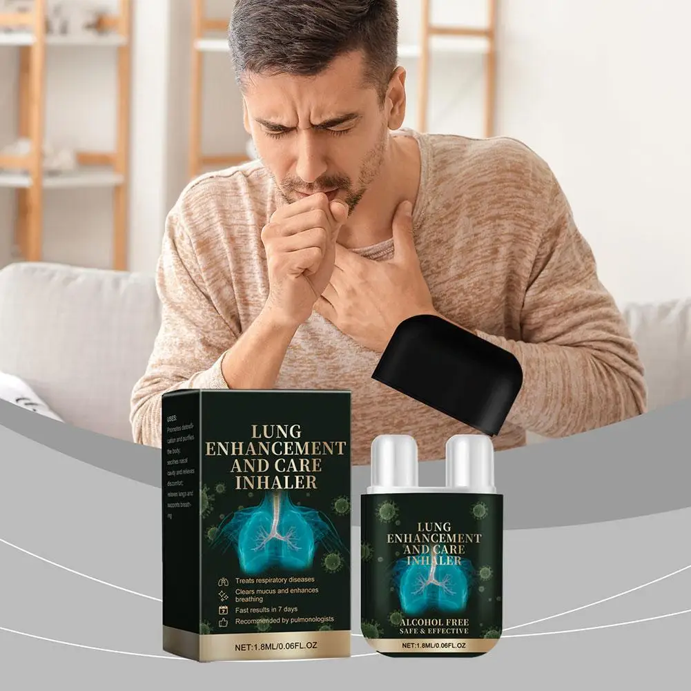 Cuidado de los pulmones de 1,8 ml, alivio del dispositivo de succión Nasal, cuidado y cuidado nasal suave, alivio de la circulación de la salud, cuidado, hollín respirable Purifi F9T4