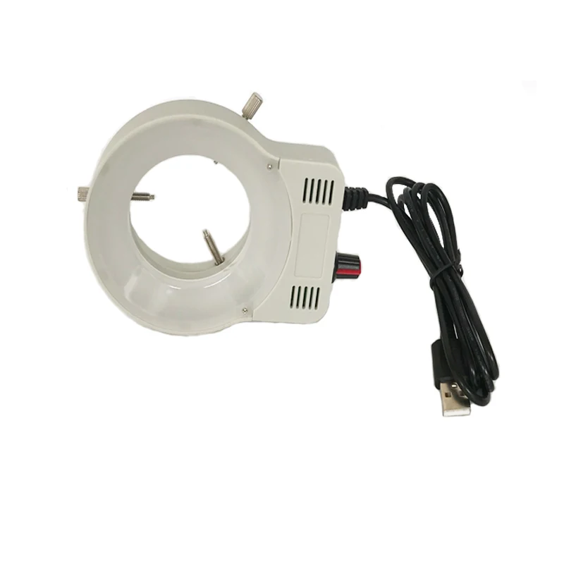 Adjustable 48 USB LED Ring Light Illuminator For Stereo Microscope And Camera Upgrade to 70 Led Lights