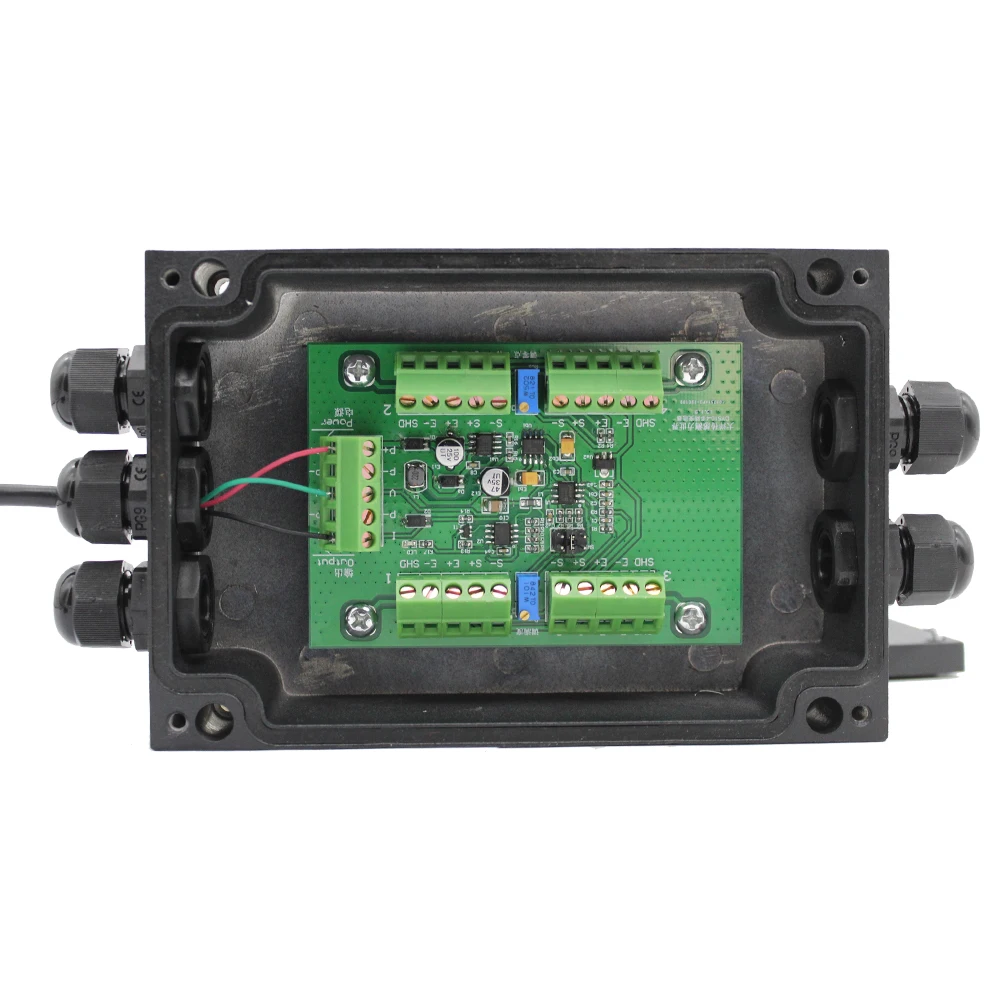 4 Channels Transmitter to convert the load cell signal to 0-5V/0-10V/4-20mA/0-20mA signal view 4