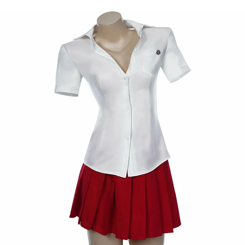 

Danganronpa Costume Owari Akane Cosplay JK Uniform Skirts Goodbye Despair Super High School The Gymnast Game Character Cos gf;.9
