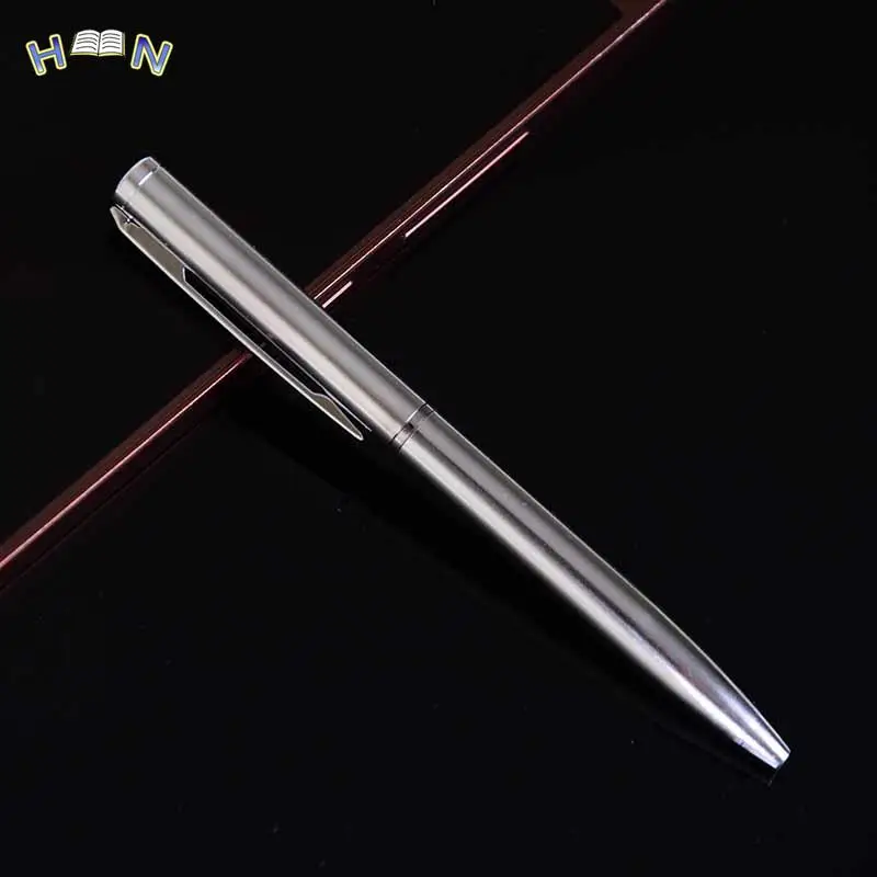 1pcs/lot Mini Metal Ballpoint Pen Rotating pocket-size Pen Portable Ball Point Pen Small Oil Pen Exquisite Brief