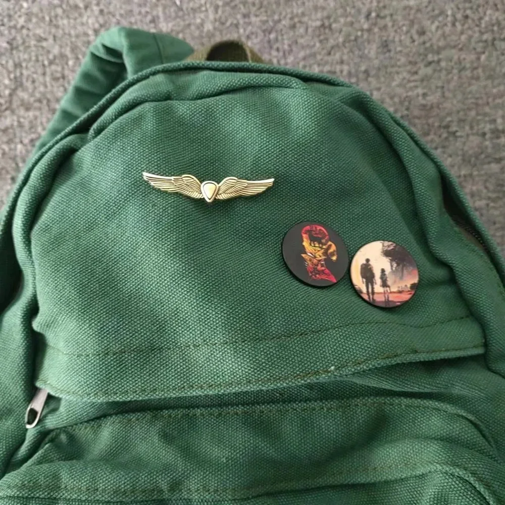 Mochila de Cosplay The Last of Us Ellie Joel, mochila escolar para estudiantes, bolso de hombro de lona Unisex