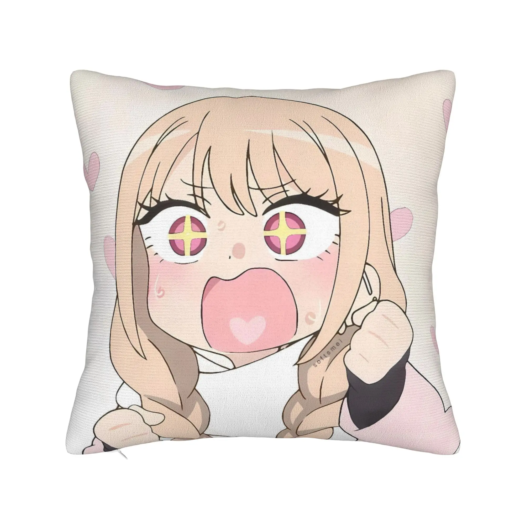 Marin Kitagawa Pillow Case  Custom Pillow Cover For Living Room Sofa Novelty Cushion Cover