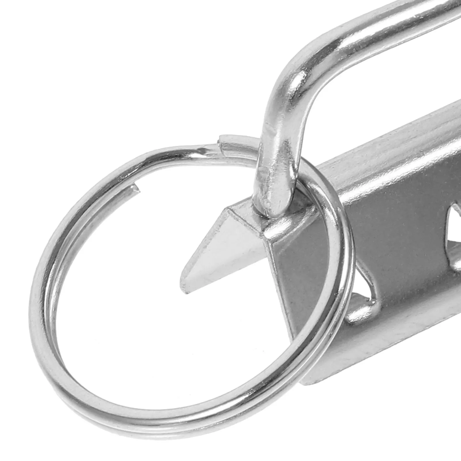 

10pcs Metal Keychain Hardware Key Fob Supplies Diy Handbag Accessories Wristlet Fasteners Clasp Parts Tail Clip Key Ring Fob Set