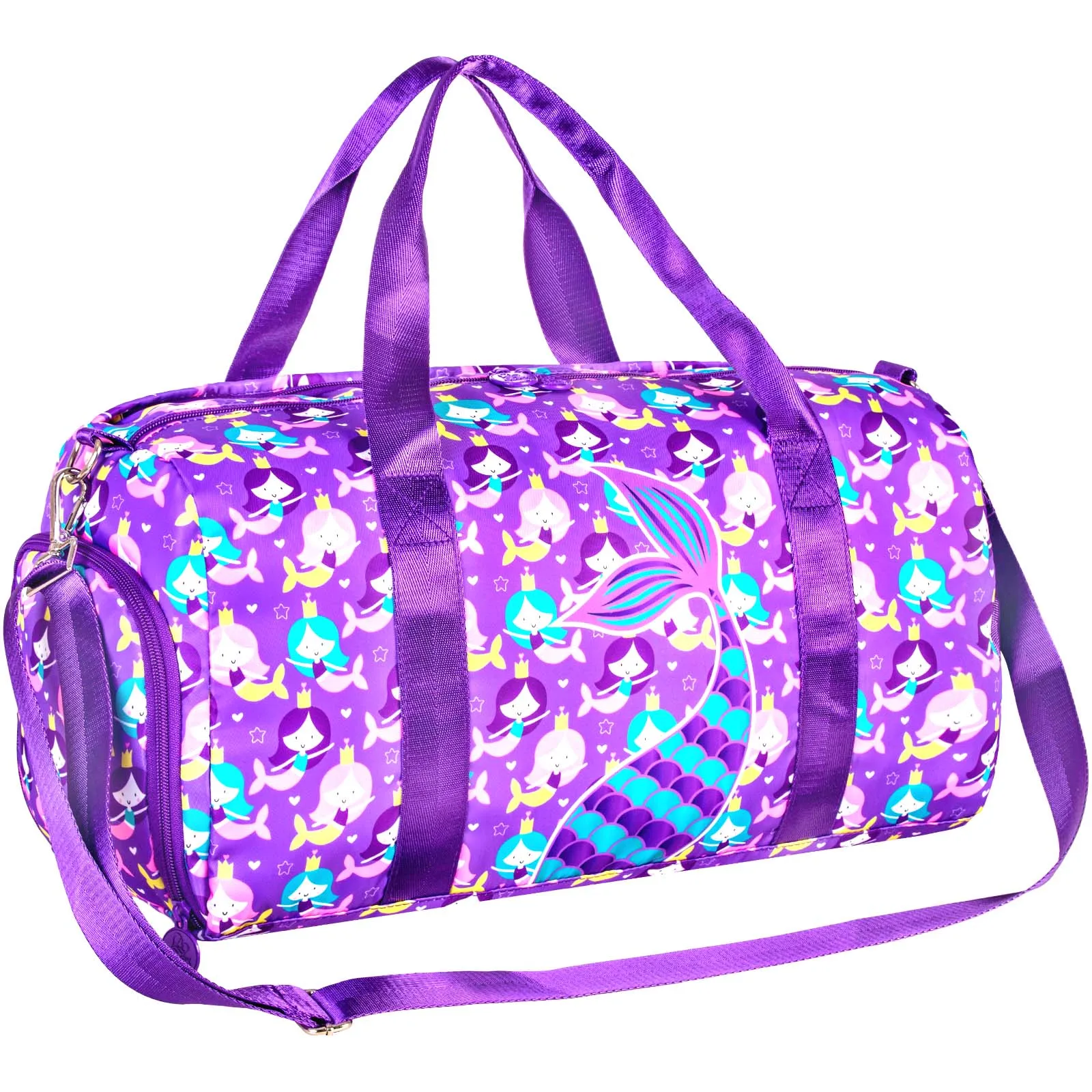 

Dance Ballet Bags for Girls, Kids Duffle Gym Bag Travel with Shoe Compartments Sports Ballet Bag Teens Weekender Sleepover Carry