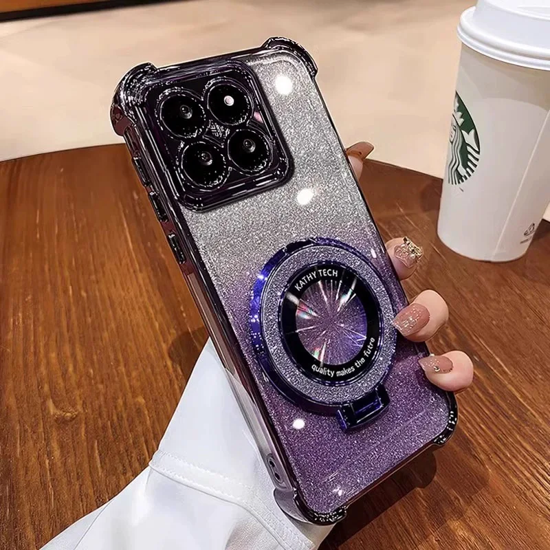 Luxuriöse Glitzer-Plating-Hülle mit glänzendem Rand für Motorola Edge 70 Fusion + 60 50 Neo Pro G77 G67 G86 G56 G66J/Y mit Halterung – Detail 9