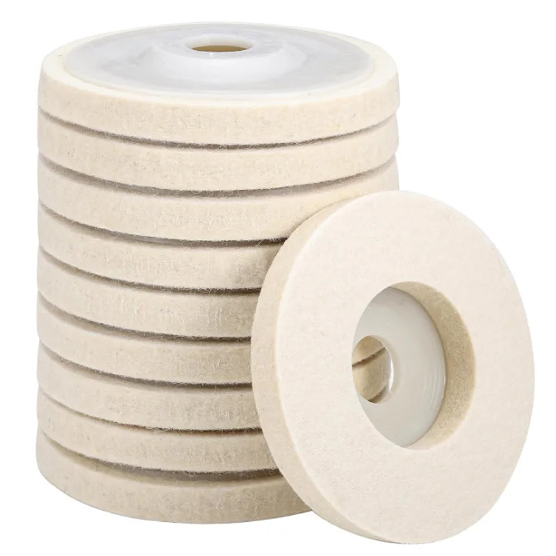 

Круглые войлочные полировальные круги 100*16 мм для угловой шлифовальной машины (УШМ) по металлу, мрамору, мебели, для нанесения автомобильного воска, для гранита