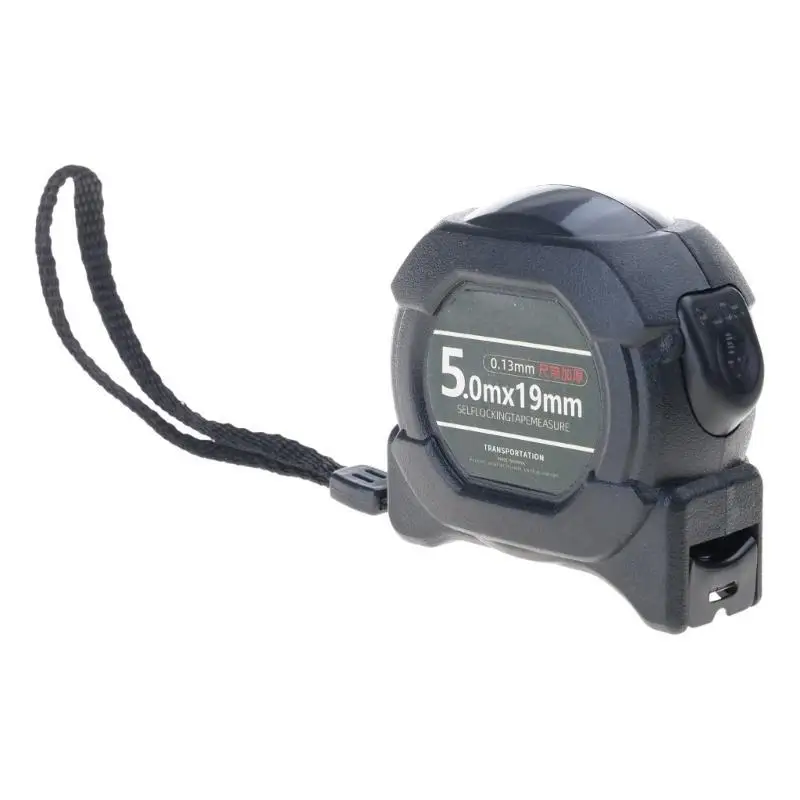 652F Heavy Duty Steel Construction Tape Measure Featuring Not Slip Grip Shock Resistant Measuring Tape for Household Use