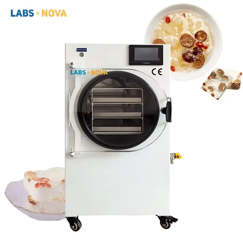 Small Desktop Dryer hine Home ophilizer for Food Meat Fruit Candy Milk Powder Preserion DIY Commercial Use