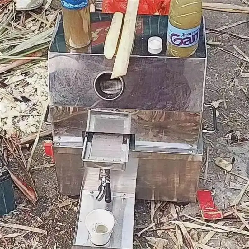 

Sugarcane Juicer Machine Electric Press Stainless Steel Squeezer Fruit Squeezing Equipment
