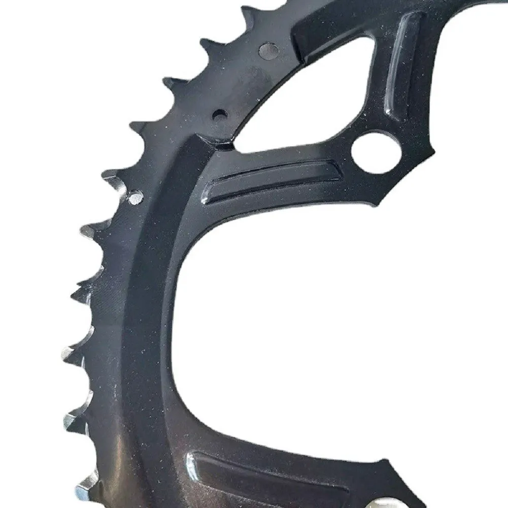 104 BCD 48T 7/8/9 Speed Road Bike Bicycle Chainring Dish MTB Bike Black Steel Chainring Bicycle Chainwheel Crankset Bike Parts