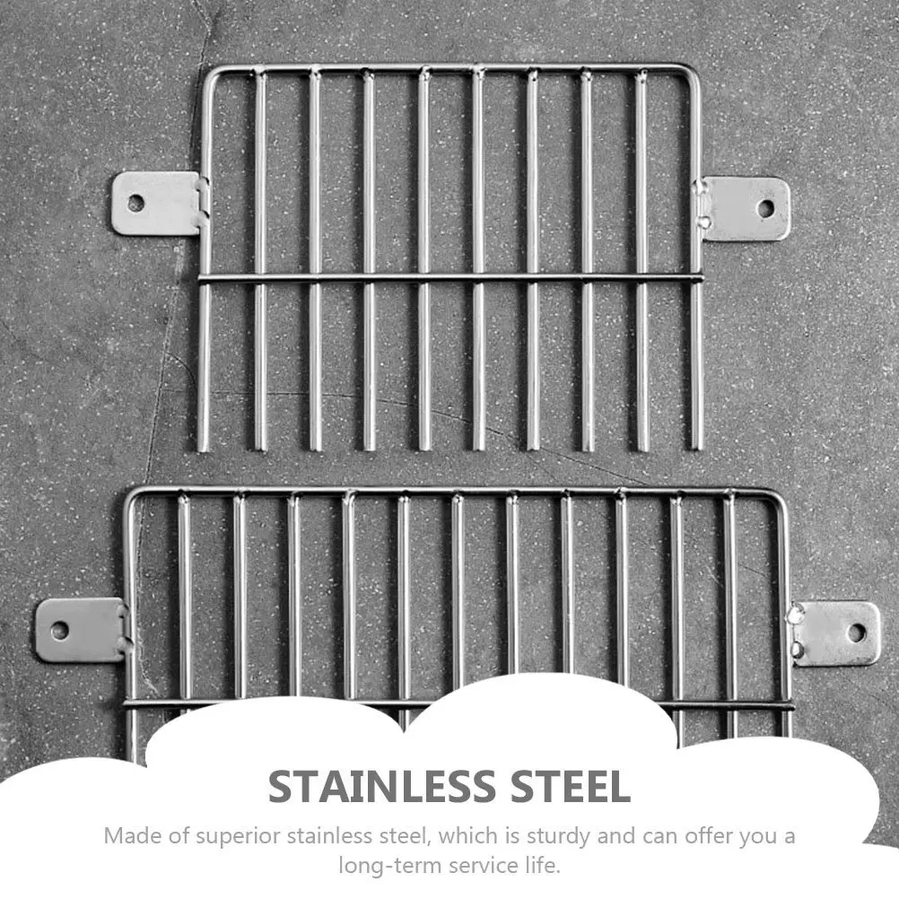 1Set Rvs Gutter Guard Anti-Blocking Filter Balkon Afvoerputje Flank Filter Scherm Leaf Stopper Gutter Guard