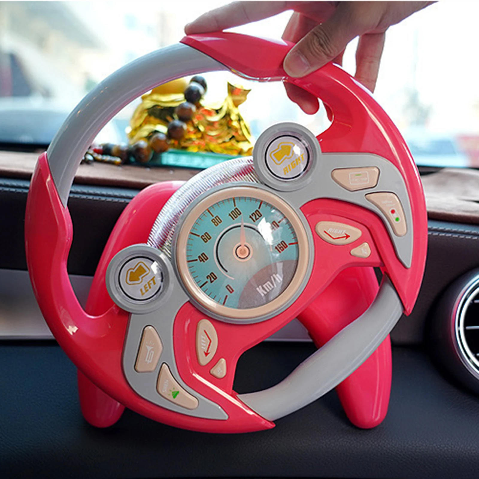 Simulated Steering Wheel for Kids Children Car Toy Interactive Driving Multifunctional Baby Gifts Electric Toys Interactive Toys