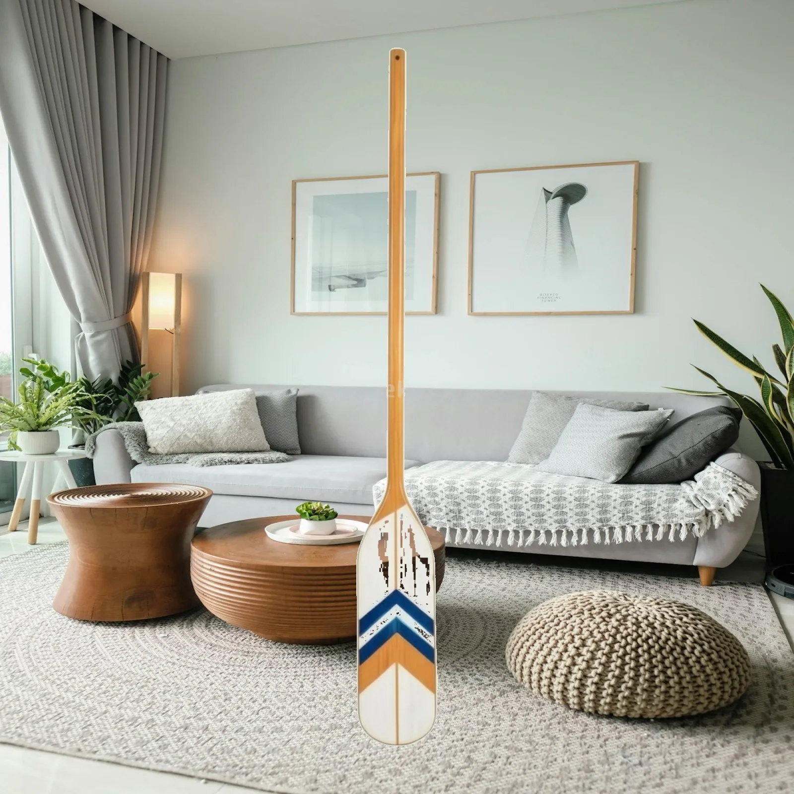 natural-wooden-nautical-paddle-wall-decor-with-colorful-stripes-for-entryway-living-room-cozy-corner-showcase