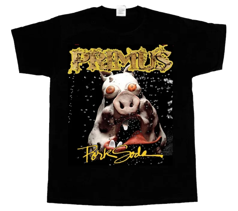 

primus pork soda new black short/long sleeve t-shirt