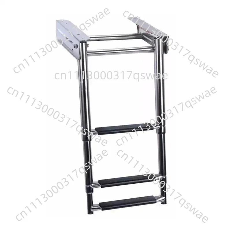 3 Section Telescopic Steel Deck Ladder