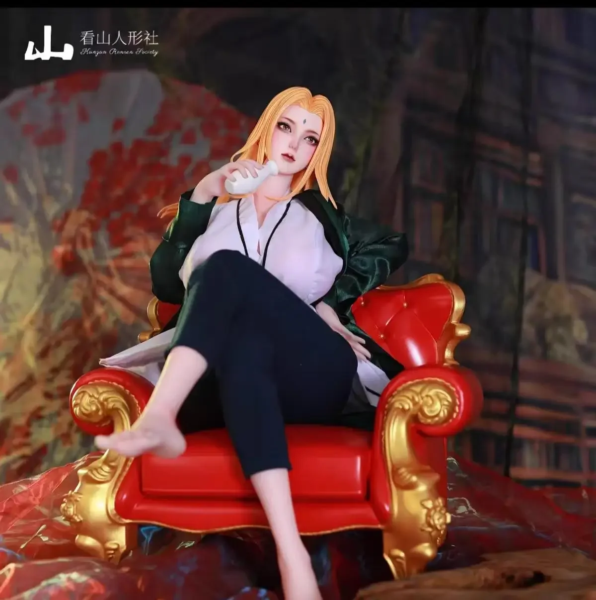 

Оригинальный Цунаде 1/3, мягкий орнамент, модель GK, статуя, модная игрушечная фигурка, фигурка Наруто