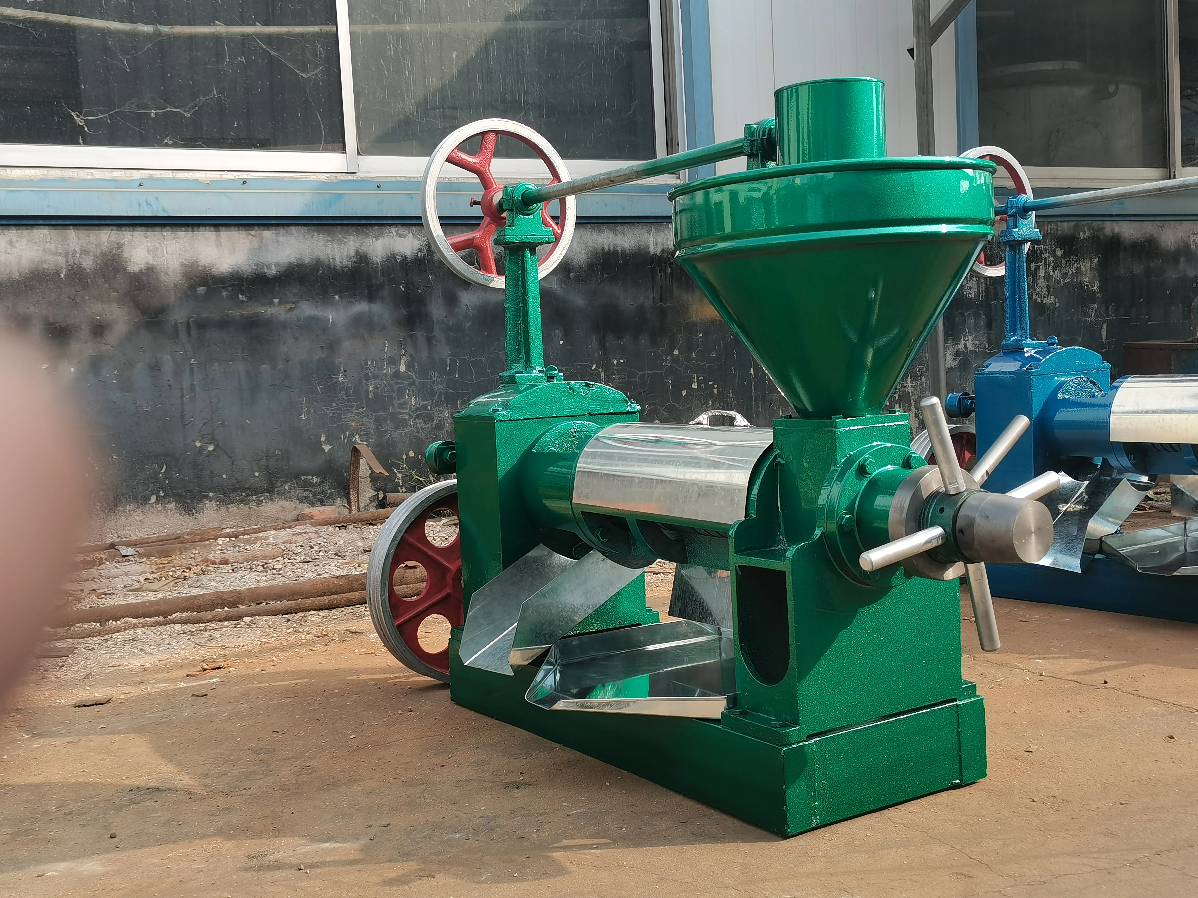 آلة صنع الزيت السمسم زيت الفول السوداني الصحافة طارد زيت بذور القطن