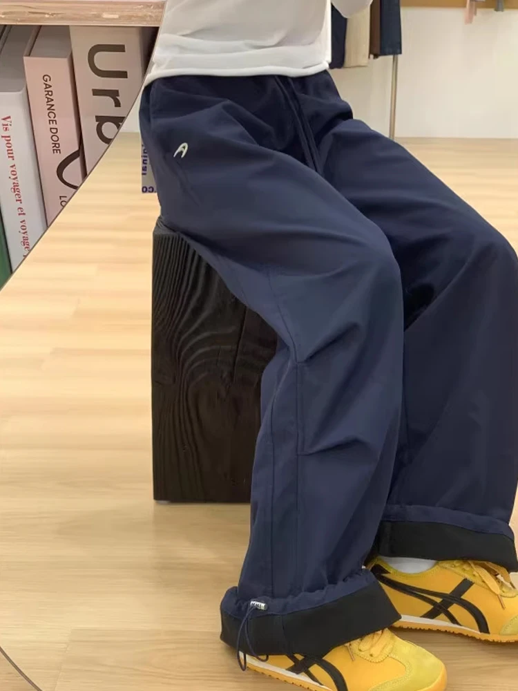 

Thiened Fce Autumn Winter Sports Pants for Men And Women Windproof Waterproof Tee-Proof Trousers High Waist Straight L...