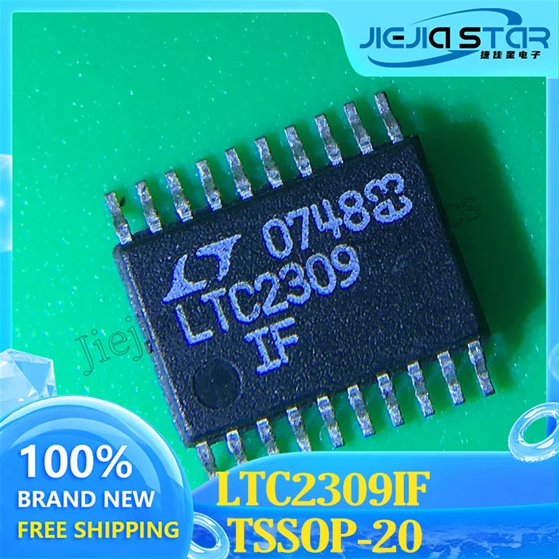 Analog to Digital Converter Chip, Electronics, LTC2309IF, LTC2309, LTC2309F, TSSOP-20, 100% Original, In Stock