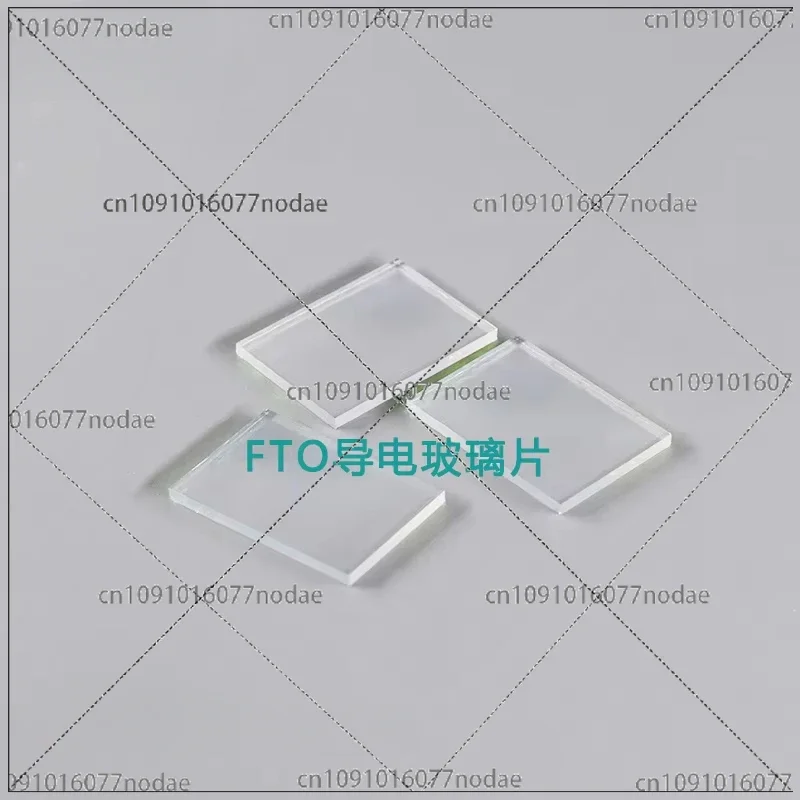 FTO Conductive Glass 25 * 25 * 2.2mm 7 Ohm 50 Pieces of Various Specifications Solar Electrochemical