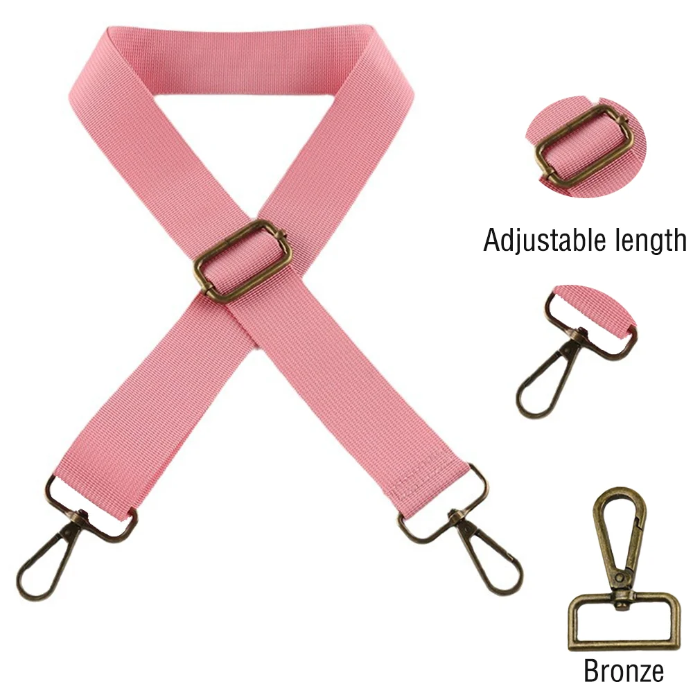 

3.8cm Adjustable Long Shoulder Strap Casual And Bag Strap Shoulder Strap Crossbody Strap Extended And Widened Canvas Strap