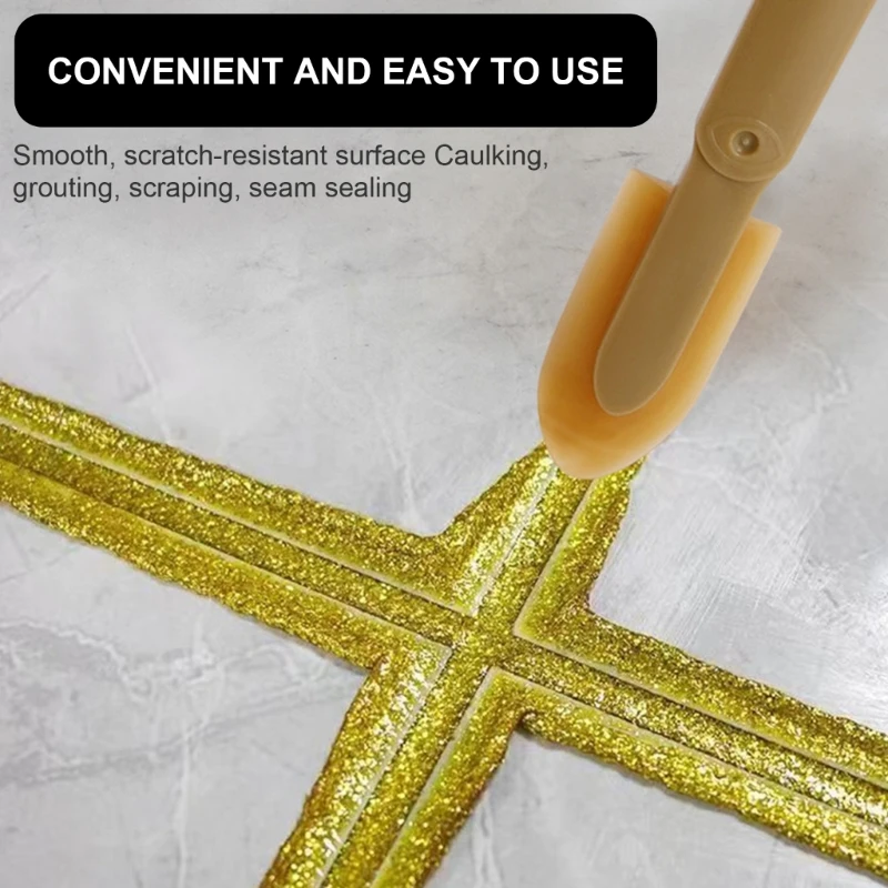 1Set Silicone Sealant Finishing Tool Caulking Grouting Spreader Spatulas Finishing