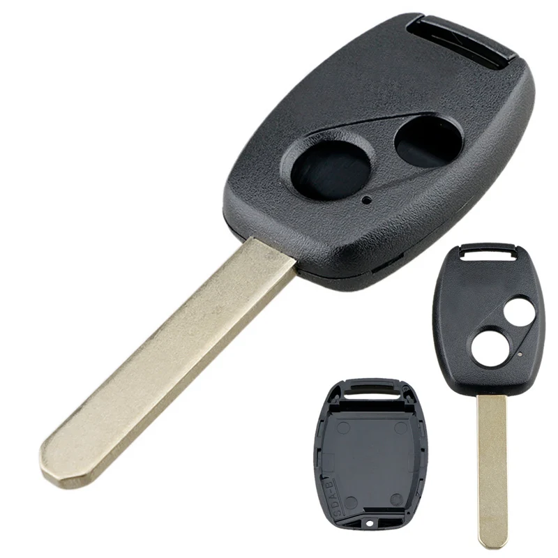 2 pulsanti Car Remote Key Shell Auto Key Fob Case parti di ricambio adatte per Honda Accord Civic CR-V Pilot