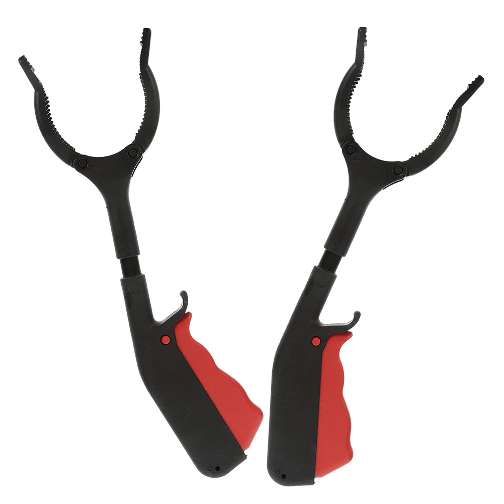 

2 шт., захват для мусора для пожилых людей, сверхмощный инструмент Reacher, портативный с длинной ручкой, сборщик мусора на открытом воздухе