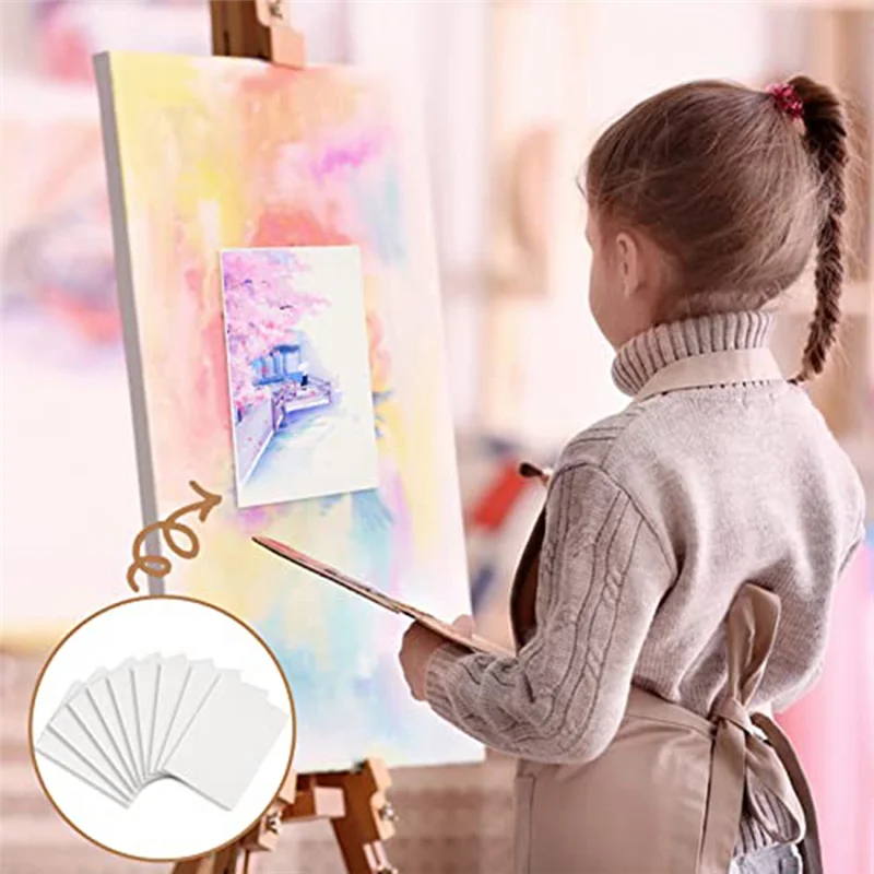 

120 Sheets Watercolor Paper Bulk 300GSM White Water Color Paper For Kids Child Adults Artists Drawing(5 X 7 Inch)