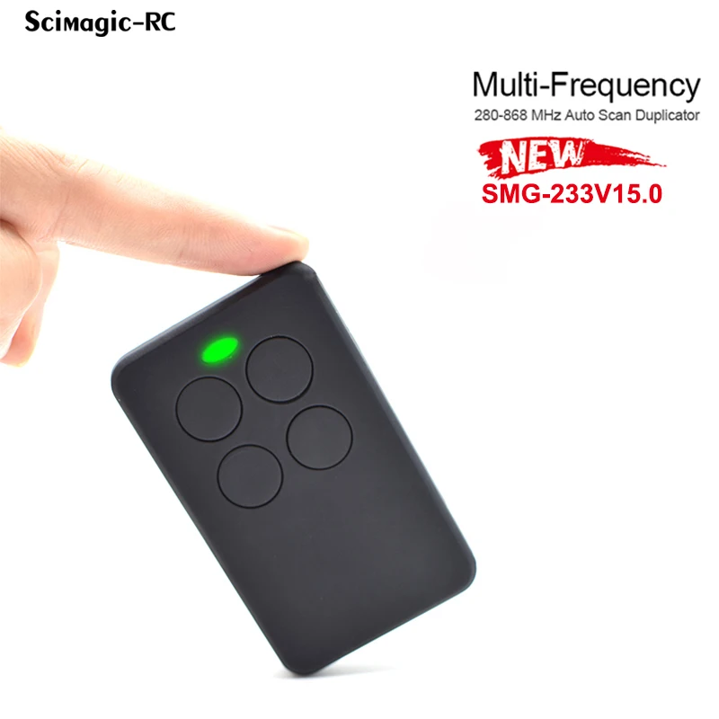 1/3/5/10pcs Upgrade SMG-233 Multi-frequency Replicator Command Transmitter 280-868MHz 433mhz  Garage Door Gate Remote Control