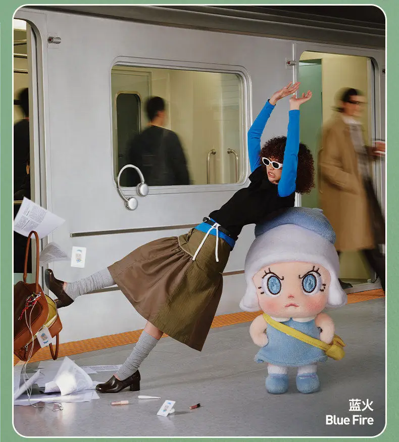 

Оригинальная коллекционная фигурка POP MART Angry Molly Heart Aflame Series в слепой коробке, украшение для дома, настольная кукла, милый подарок на день рождения для детей