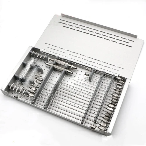 42 pcs 얼굴 지방 흡입 캐뉼라 세트, 지방 수확 및 지방 복원 세트, 목 및 얼굴 및 턱 용