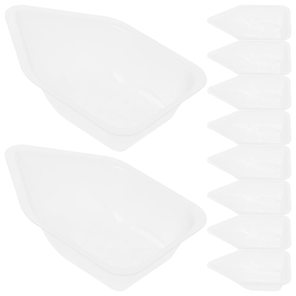 

20 Pcs Weighing Ship Small Trays Measuring Boat Dish Plastic Pp Surface Plate Chemistry Boats