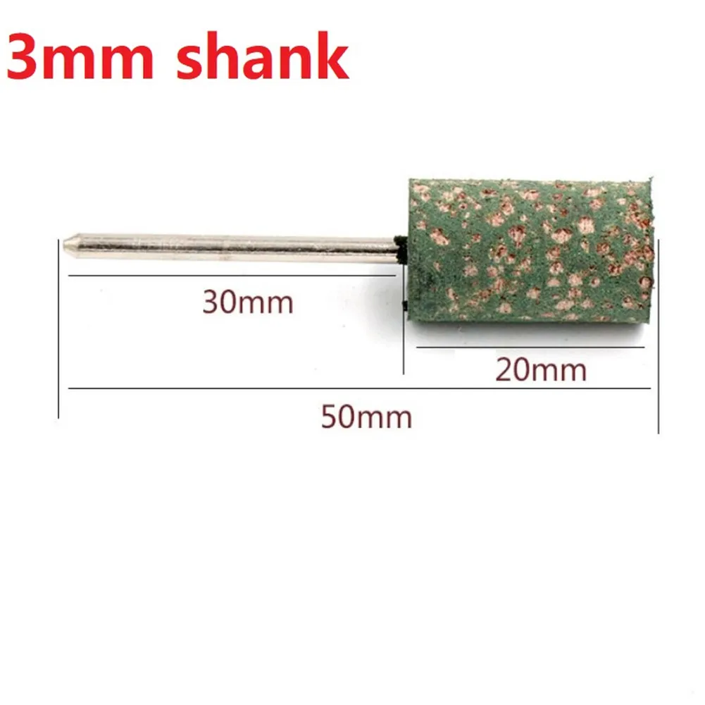 

Polishing Head Rubber Polishing Burrs Rubber For Jade Polishing Rotary Tools 1/8inch Shank 10pcs 4-12mm 50mm Length