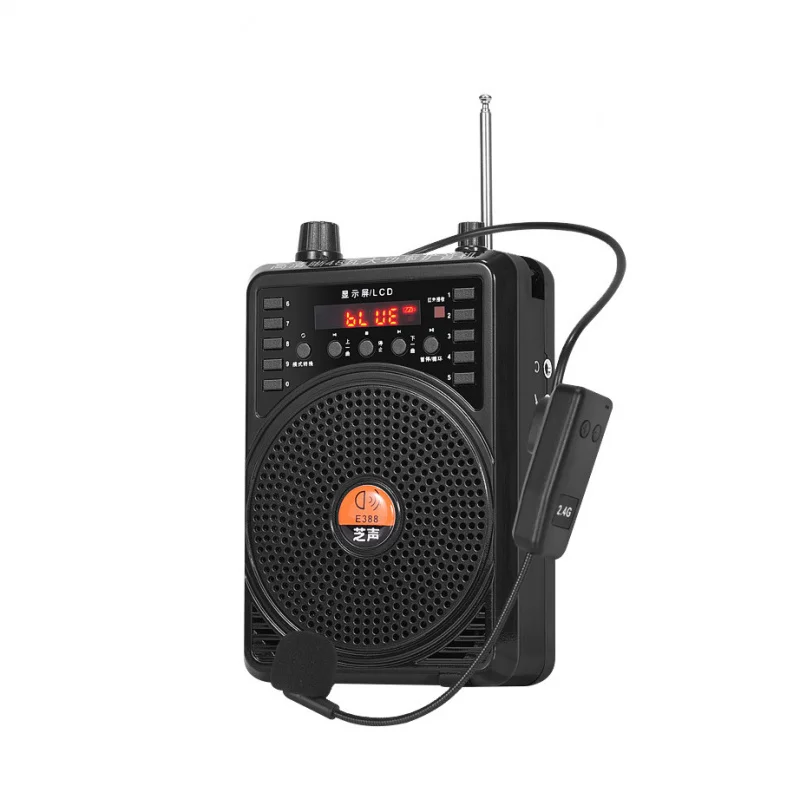Little Bee Loudspeaker Teacher Waist Hanging Wired Headset Player Guide Lecture High Volume Megaphone Speaker image 5