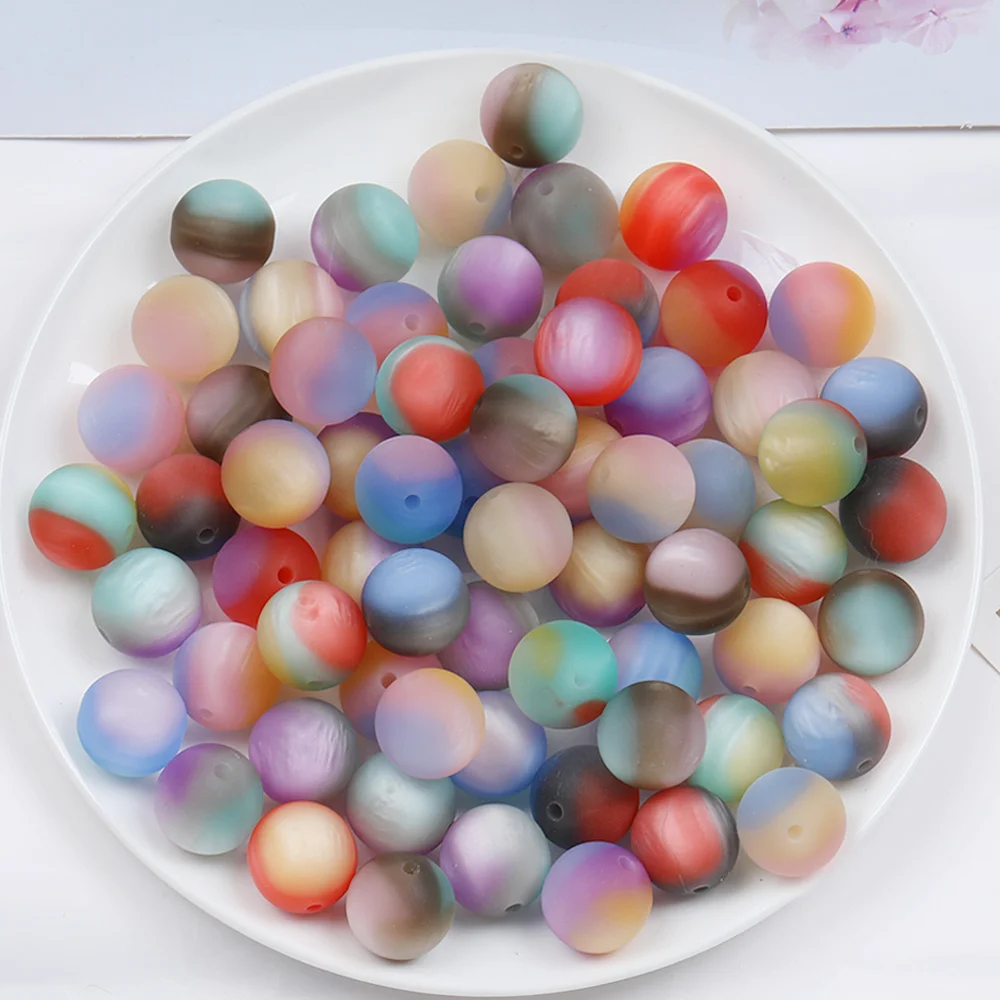 

Сердечный дизайн 100 шт. 16*16 мм смоляные бусины/ручная работа/круглая форма/матовый эффект/фурнитура и компоненты для ювелирных изделий/изготовление бисера своими руками # 17669