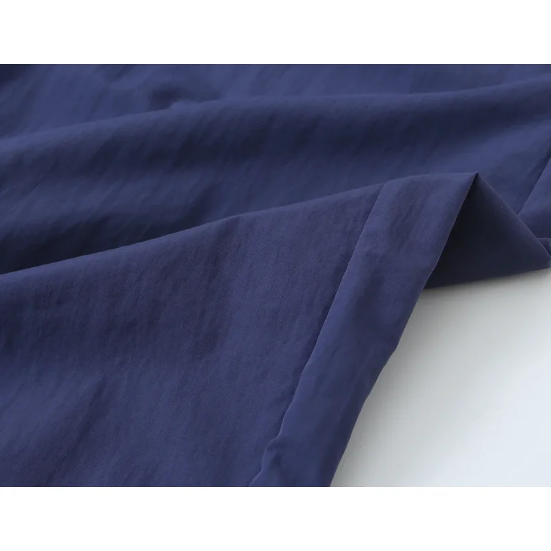 2026 Neue Revers-Reißverschluss-Cropped-Jacke & Elastische Weitbein-Hose Damen Zweiteiler Tech-Stoff Lässiger Passender Trainingsanzug – Detail 19