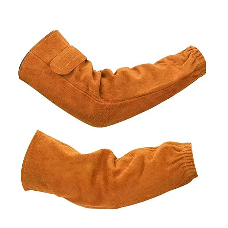 Venda quente-proteção de braço para soldadores-mangas de soldagem, protetores de braço resistentes ao calor e à chama para trabalho masculino e feminino