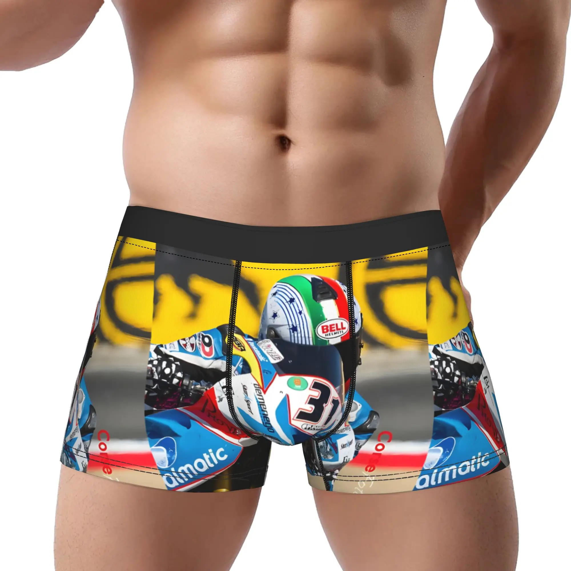 

Трусы-боксеры Vittorio Iannuzzo At Laguna Seca 2013wWBSK, мужские трусы, дышащие шорты, боксеры