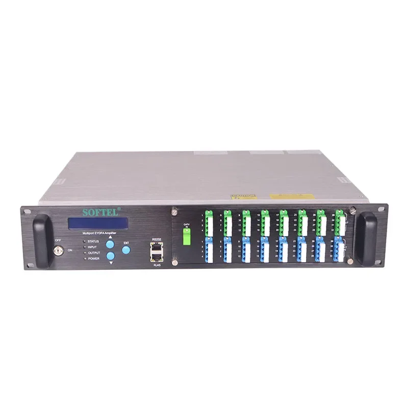 AC/LC connector Optional GPON EDFA 32 Ports EDFA 23dB high power edfa