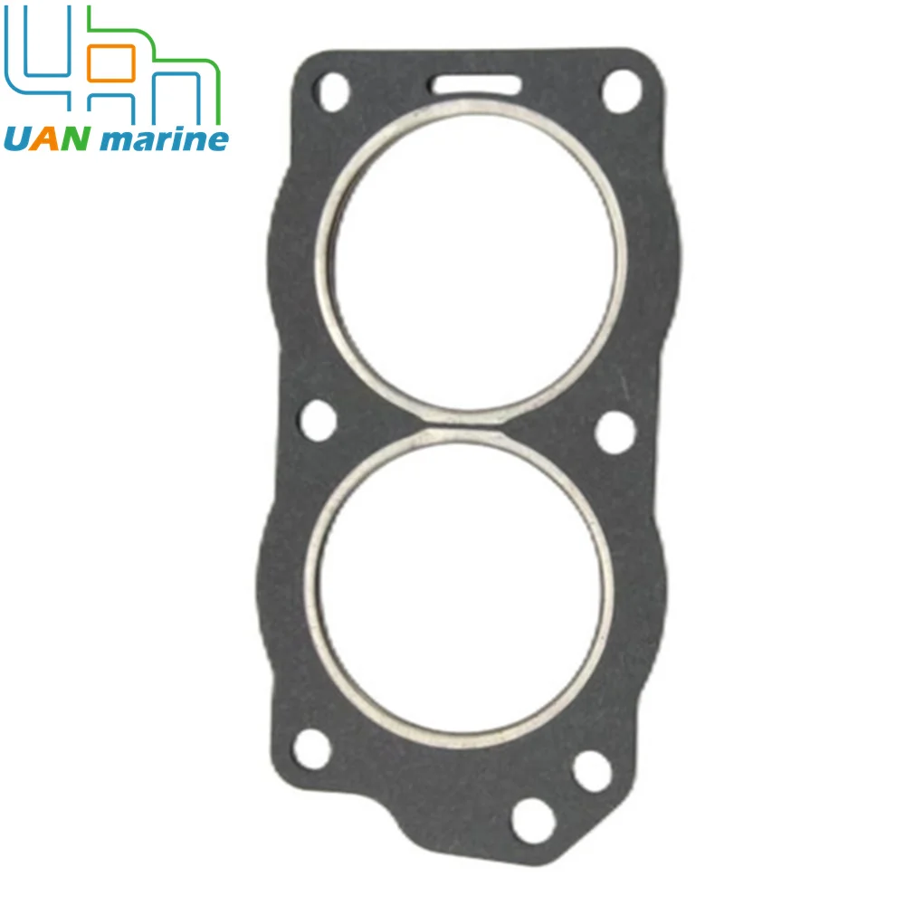 338222 Cylinder Head Gasket for Johnson Evinrude OMC 9.9 15HP 2 Cyl Crossflow Motor 0338222 778195