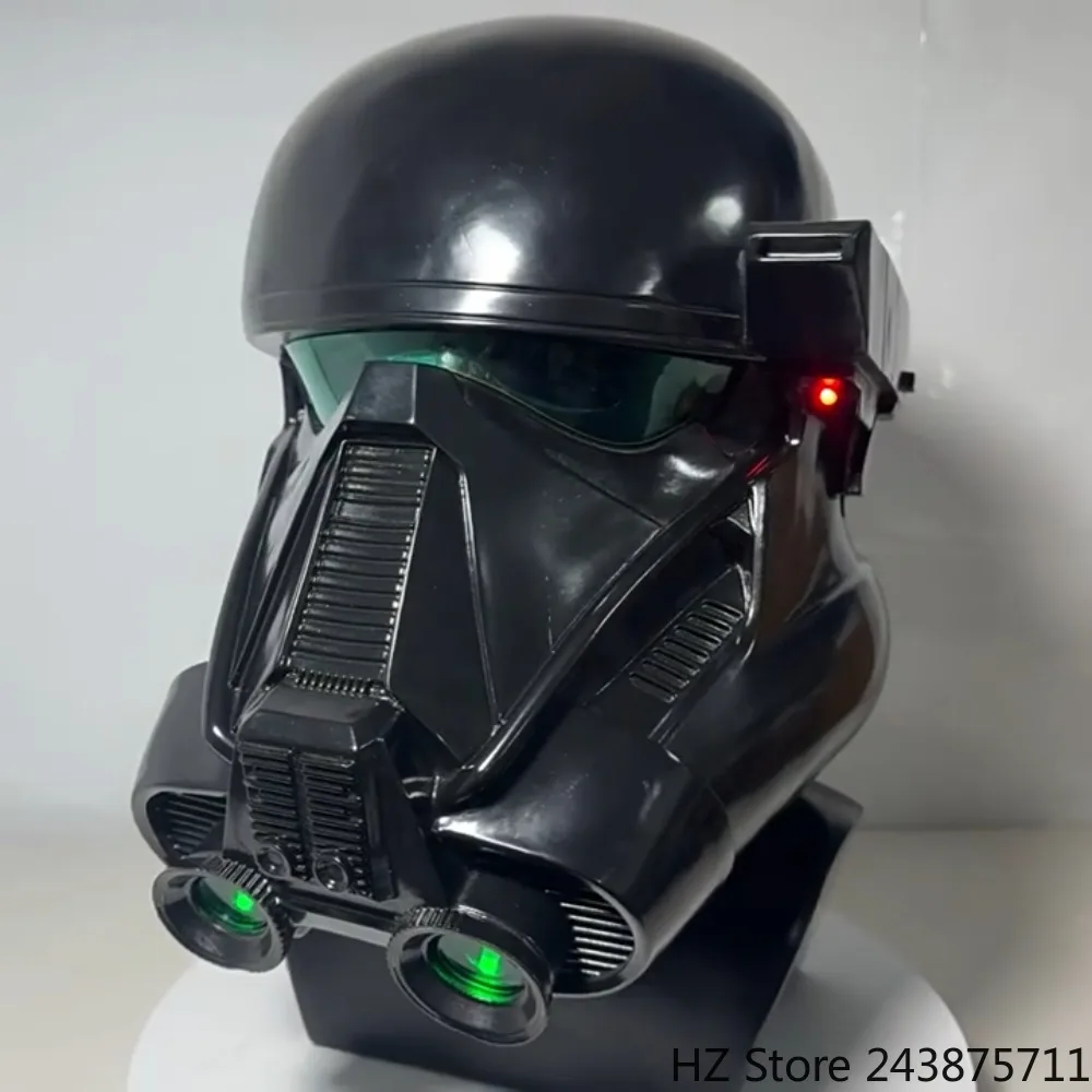SW The Black Series Imperial Death Trooper Helmet with Led Light Rogue A Story War Cosplay HELMET Props Birthday Gift TK009 view 2