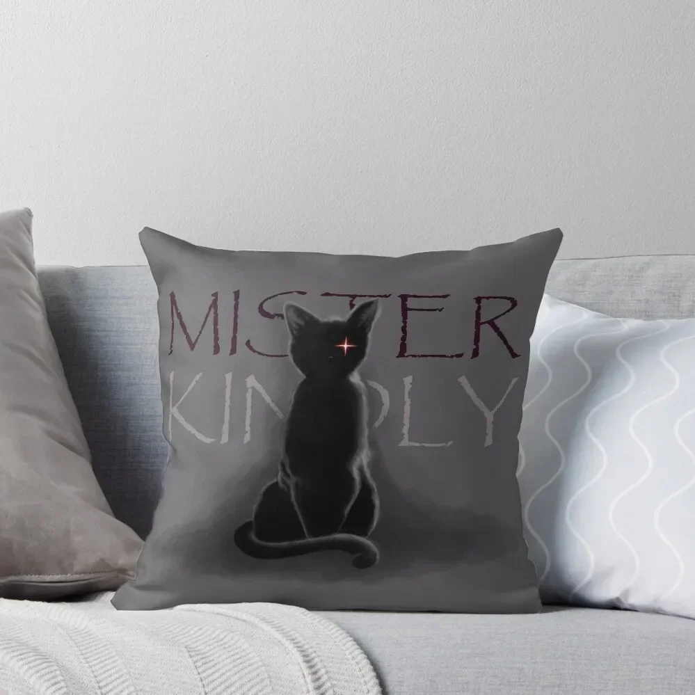 Mister Kindly - Nevernight, by Jay Kristoff Throw Pillow Sofa Cushions Covers Marble Cushion Cover pillow