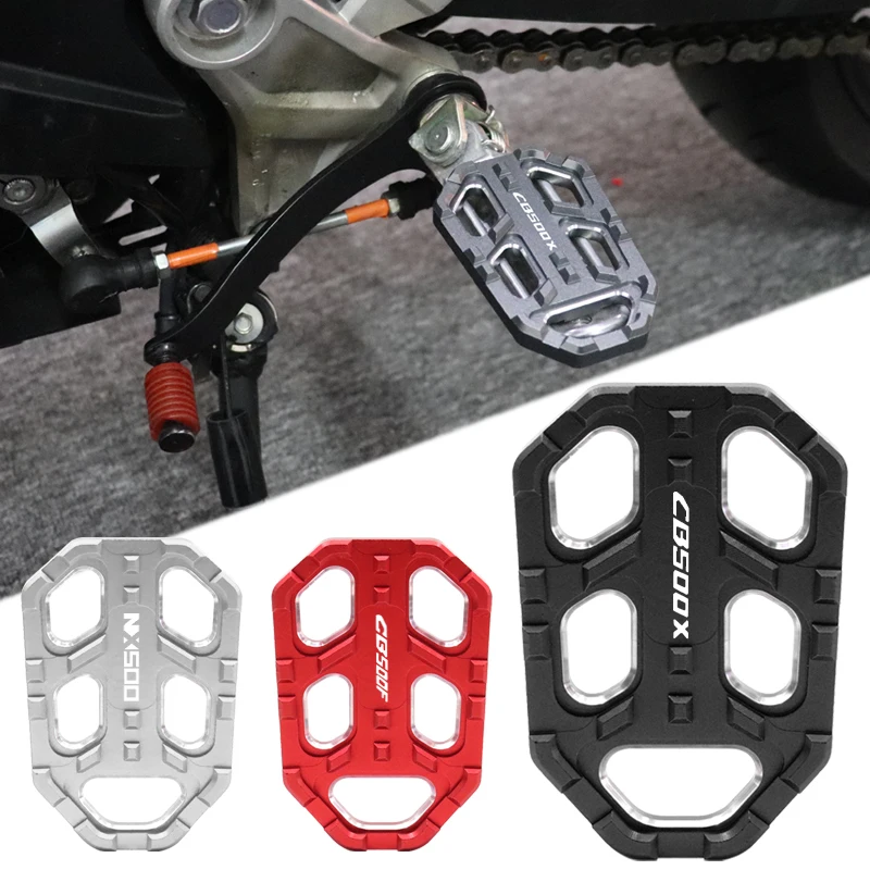 Motorcycle Accessories Front Footpegs Foot Pegs for Honda CB500X CB500F CB400X NX500 NX400 CB 500X 500F 400X NX 500 400
