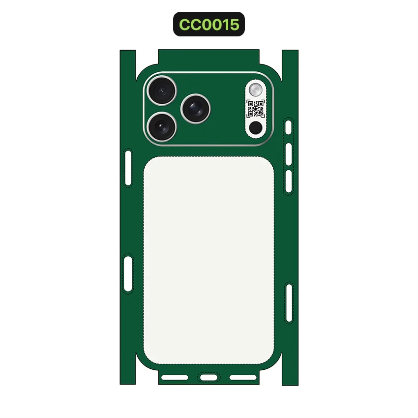 

Plain Color Decal Skin for iPhone 17 pro /17pro max Back Film Cover Wrap Rear Screen Protector Anti-scratch Sticker CC02