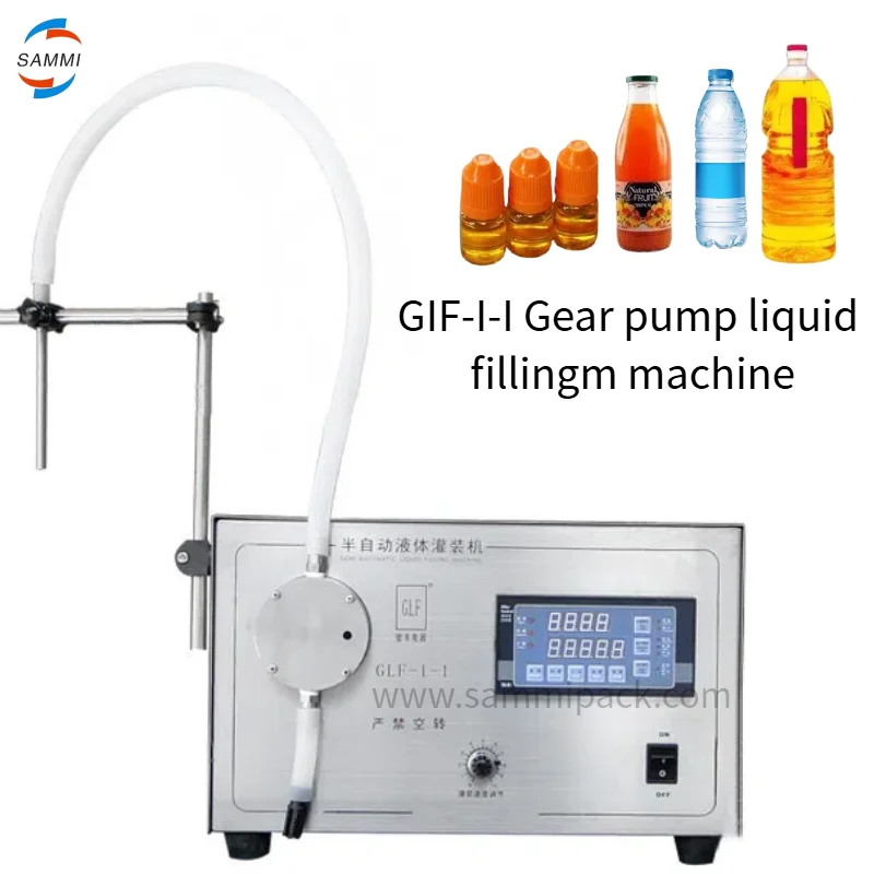 

Digital Control Gear Pump Liquid Filler,Water,Liquid Filling Machine, Oil Beverage Packing Machine