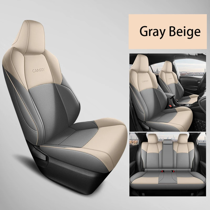 

General leather car seat covers are suitable for Toyota Camry 09-24 model year special car accessories and vehicle supplies