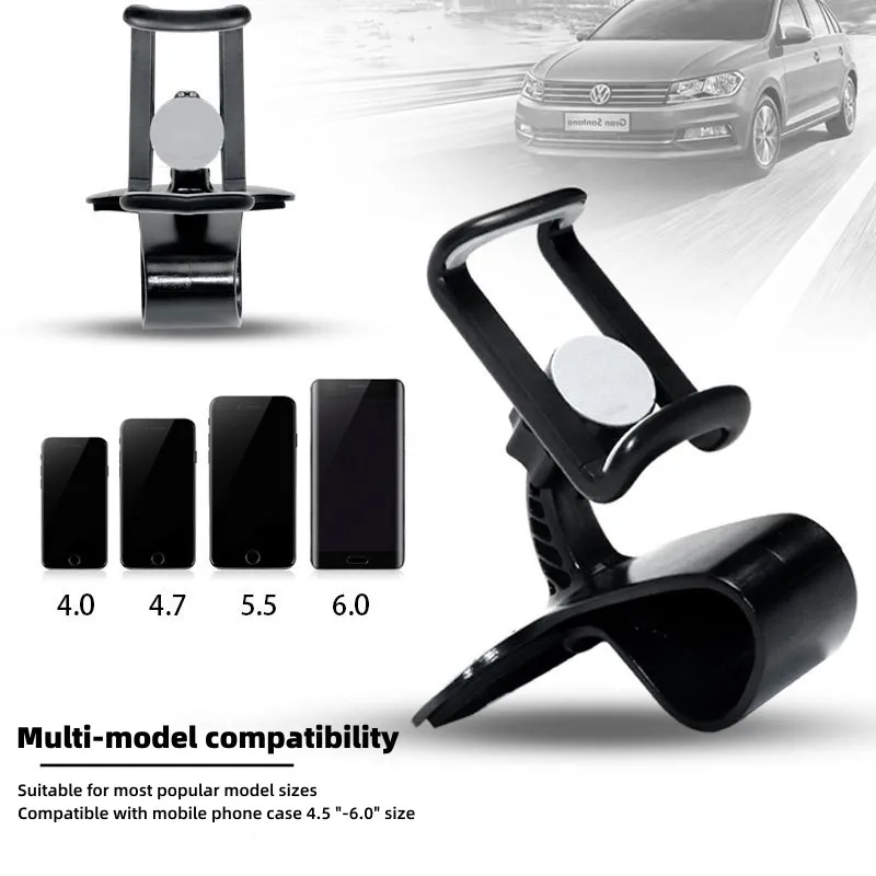 Universal Dashboard Car Mobile Phone Holder Clip Mount Stand GPS Display Bracket Car Holder Support for iPhone Samsung Xiaomi